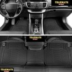 Trakmats Fiat Egea Cross 1.4 Fire Urban Benzin Manuel 2023 Tüm Araçlara Uyumlu Sade Siyah Paspas