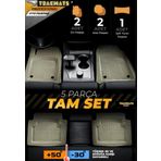 Trakmats Hyundai Accent Yumurta Kasa 1996 - 2000 Kesilebilir Universal Pro-Mats Kokusuz Oto Paspas Bej