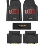 Trakmats Hyundai Accent Yumurta Kasa 1998 Universal Lüks Kırmızı Oto Paspas