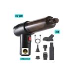 TRAKMATS Lada Vega USB KABLOSUZ EMİŞ VE ÜFLEMELİ ŞARJLI OTO EL SÜPÜRGESİ SİYAH