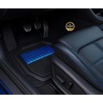 Trakmats Renault Symbol 1999-2000-2001-2002-2003-2004-2005-2006-2007-2008 Havuzlu Oto Paspas Orbital Mavi Yeni Üretim 3D Araba Paspası Esnek - MAVİ SİYAH