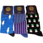Tram56 Pick Up Your Socks Organik, Pamuklu, Dikişsiz, Özel Tasarım Erkek Çorap. 41-46 Beden. 3 Adet - Renkli - 38 - 46