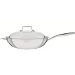 Tramontina Grano Steel Çelik Wok Tava Kapaklı 32CM