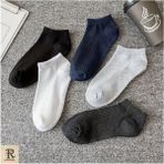 Trampler Erkek 5'li Pamuk Patik Çorap - Basic - 41 - 45