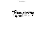 Trampolin Notizbuch: 100 Seiten | Kariert | Turnen Training Workout Trainer Geschenk Turner Springer Team Fitness Sprung Trampolins Springen (German Edition)