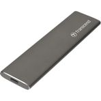 Transcend ESD250C 960GB USB 3.1 Gen 2 Type-C Taşınabilir SSD, 520MB/s Okuma Hızı, Şık Metal Kasa, PC/Mac/Android Uyumlu (TS960GESD250C)