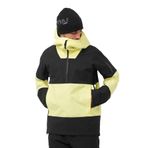 Transfer Anorak Erkek Mont - LC2145300 Siyah/Neon sarı