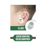 Transformacion 120 Adet Su Geçirmez Çocuk Banyo Kulak Koruyucu