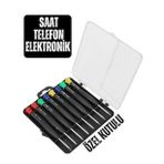 Transformacion 12+2 Adet Saat Elektronik Telefon Tamir Tornavida Seti