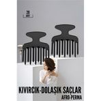 Transformacion 20+8 Adet Kıvırcık Saç Açıcı Afro Perma Tarağı