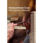 Transformacion 22 cm Alüminyum Saç Kesim Tarağı - Gold