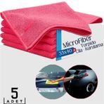 Transformacion 429050 Micro Fiber 5 Adet Araç İç Dış Temizlik Kurulama Havlusu