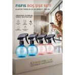 Transformacion 4'lü Kuaför Sprey Şişesi 250 ml Profesyonel Sprey Şişe – Su, Dezenfektan, Saç Ürünü İçin 718729