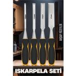Transformacion 715567 Ağaç Keski Oyma İşleme İskarpela Seti