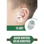 Transformacion 718095 Su Geçirmez 20 Adet Çocuk Banyo Kulak Koruyucu