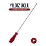 Transformacion 718397 5 mm Uç 30 cm Uzunluk Yıldız Uç Tornavida