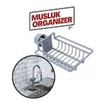 Transformacion 718550 12+2 Adet Gri Patrisha Mutfak Banyo Duş Musluk Organizeri