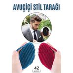 Transformacion 718691 36+6 Adet Beretta Design Sakinleştirici Sakal Saç Stil Tarağı
