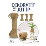 Transformacion 718735 42 Top 420 m Jüt Çok Amaçlı Dekoratif İp