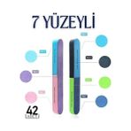 Transformacion 718790 30+12 Adet 7 Yüzeyli Tırnak Törpü ve Parlatma Süngeri