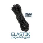 Transformacion 718889 300 m 2 mm Siyah Bel Paça Giysi Lastiği