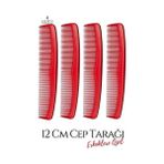 Transformacion 718894 12 cm 4 Adet Erkek Cep Tarağı