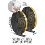 Transformacion 718912 150+84 m D Tip Kapı Pencere Ses Isı Yalıtım Bandı