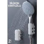 Transformacion 719998 Vantuzlu 2 Adet Duş Başlığı Tutucu