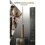 Transformacion Ahşap Saplı Profesyonel Berber İspirto Çubuğu Kulak ve Yüz Tüyü Yakma Aleti 721177