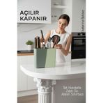 Transformacion Akıllı Sürgülü Bıçaklık Ve Kaşıklık Organizeri - Ayarlanabilir Tezgah Üstü Mutfak Düzenleyici 722572 Mınt 21 X 19