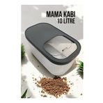 Transformacion Kedi ve Köpek Mama Saklama Kabı Sürgülü Kapaklı 10 Litre 720987