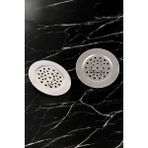 Transformacion Kilitlenebilir Metal Lavabo Evye Süzgeci 2 Adet Ölçü ile Dayanıklı ve Kullanışlı Tasarım 721234