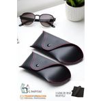 Transformacion Korumalı Deri Gözlük Kabı Korumalı Gözlük Koruma Kılıfı 2 li SET 721793