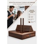 Transformacion Professional Saç Kaynak Keratin Çubuğu, 12 Adet KAHVE Güçlü Yapıştırıcı Keratin Kaynak Çubukları 720352