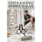 Transformacion Profesyonel Çelik Kuaför Makası | Saç & Sakal Kesim Sanatı 17 cm 716940