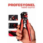 Transformacion Profesyonel Kablo Soyma Sıyırma Pensesi 722485