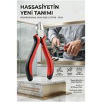 Transformacion Profesyonel Krom Vanadyum Mini Yan Keski | 11cm Hassas Kesim Gücü 426977