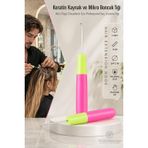 Transformacion Profesyonel Mandal Tığ Seti, Paslanmaz Çelik Kanca, Neon Pembe ve Yeşil, 16 cm, Ergonomik Plastik Sap, 2 Adet, Afro Örgü, Dreadlock, Keratin Kaynak ve Mikro Boncuk için 723251