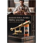 Transformacion Profesyonel Pirinç Şaloma, Hava Ayarlı Metal Pürmüz Başlığı + Hediye Tüp 723257
