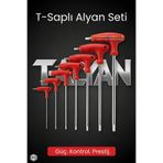 Transformacion Profesyonel T-Saplı Alyan Seti | 7 Parça Cr-V Çelik Hex Uçlu Güç Serisi 722632