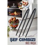 Transformacion Şef Cımbızı İnce Maşa Kragness Design 29 cm 2 Adet, 719191