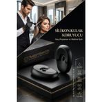 Transformacion Silikon Kulak Koruyucu Set Saç Boyama Duş Bonesi Kuaför Kulaklık 2 Adet 717180