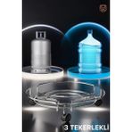 TransForMacion Tekerlekli Saksı Tüp Damacana Altlığı - Taşıyıcı Mutfak Tüpü Taşıyıcı 423534