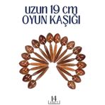 Transformacion Uzun Oyun Kaşığı Halk Oyunu Kaşığı - Kına Kaşığı Uzun Saplı Zeybek Oyun Kaşığı 14 Adet 718722