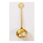Transformacion Vintage El Yapımı Gold 3'lü Şeker ve Ölçü Kaşığı Seti