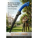 Transformacion Yüksek Performanslı Budama ve Ağaç Ahşap Testeresi — Kamp, Bahçe, Peyzaj ve Profesyonel Ağaç Işleri Için Dayanıklı Kesim Aracı 723304