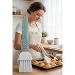 Transformacion Yumurta Fırçası 18 CM Mutfak Yağlama Sos Sürme Fırçası Pasta Hamur Fırçası 722285 Tek Ebat