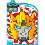 Transformers Baştan Sona Maskeli Çıkartmalı Boyama - belirtilmemiş