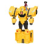 Transformers F7662 Earthspark Spinchanger Bumblebee