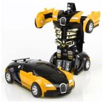 Transformers Oyuncak Araba Bumblebee Robota Dönüşebilen Yellow